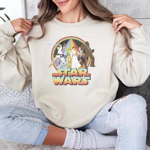 Star Wars Sweatshirt, Star Wars Characters Sweatshirt, Disney Star Wars Sweatshirt, Disneyland Hoodie, Star Wars Hoodie