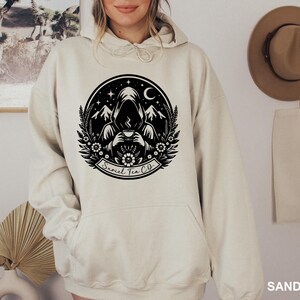 Suriel Tea Co Hoodie, Acotar Sweatshirt, A Court Of Thorns And Roses Hoodie, Birthday Gift, Bookish Sweatshirt, The Night Court Hoodie