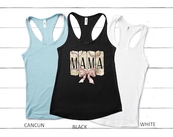 Baseball Mama T-Shirt, Baseball Mama Tank Tops, Baseball Lover Mother Day Gift, Sports Mom Shirt, Mama Tank Tops, Baseball Mom Gift