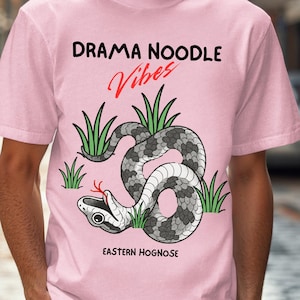 Hognose Snake Shirt, Danger Noodle Shirt, Nature Lovers Reptile Shirt, Snake vibes t-shirt, Funny snake owner tshirt, Snake meme tee