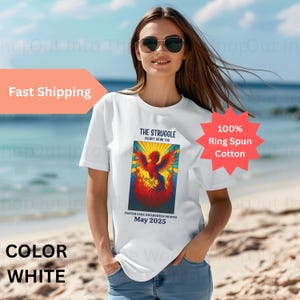 里親啓発月間 フェニックスTシャツ インスピレーションを与える 苦労はあなたを定義しません モチベーションを高めるエンパワーメントギフト 里子支援