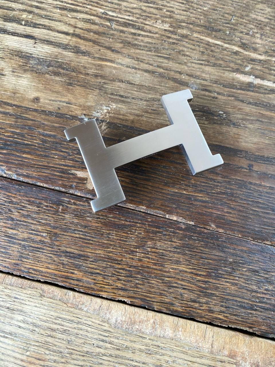 Vintage Rare Hermès Belt Buckle Silver H Logo VTG Hermes - Etsy