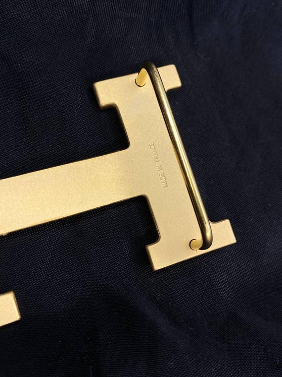 エルメス ベルトバックル ゴールド Hロゴ VTG - Etsy 日本