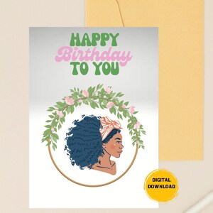 Personalized Digital Birthday Card | Custom E-Card | Instant Download | Birthday Greetings for Her | Unique Birthday Wishes, BirthdayGift