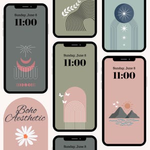 5 Minimal Neutral Boho Wallpapers