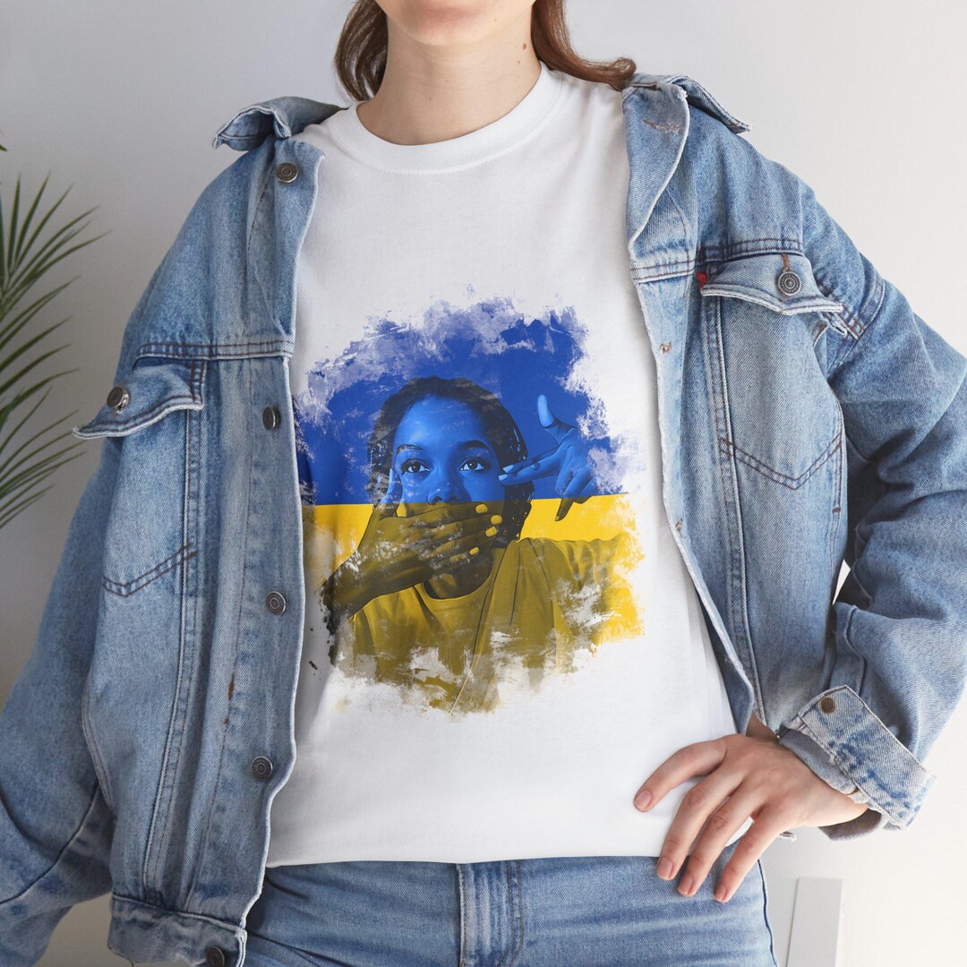 Ukraine Flag Spirit Tee