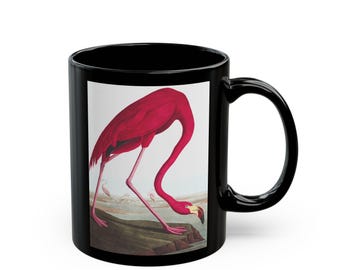 Elegant Flamingo Art Mug | Stylish Drinkware, Unique Gift, Home Decor, Nature Lover, Art Collectible