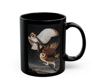 Enchanting Owl Art Mug, Cozy Drinkware for Bird Lovers, Perfect Gift for Nature Enthusiasts, Great for Home or Office Decor,