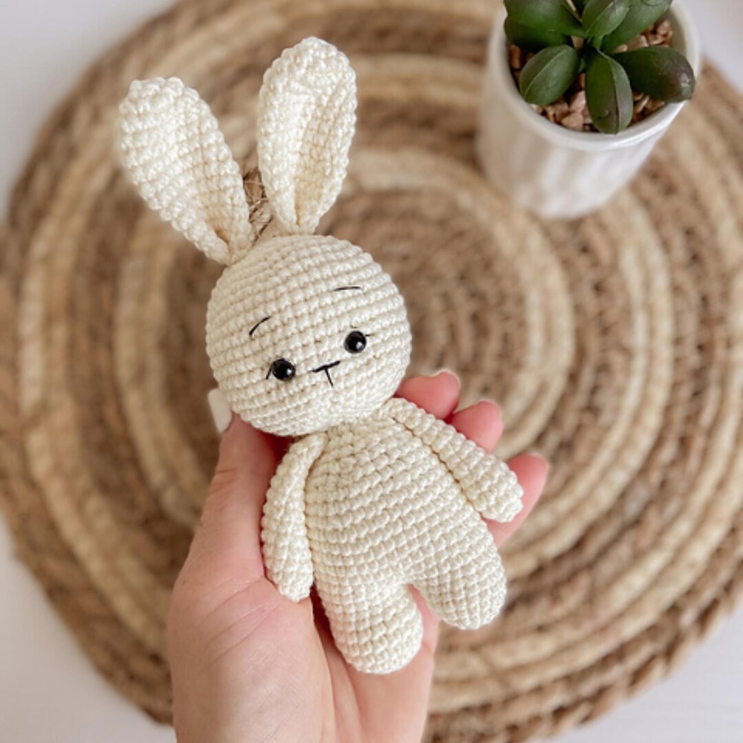 Crochet Toy Bunny Pattern – Cute Soft Amigurumi Bunny, Perfect Handmade ...