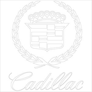 Cadillac Logo - Etsy