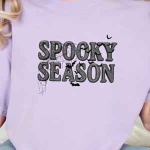 Comfort Colors Spooky Season Shirt: Halloween Graphic Tee