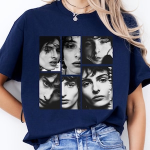 Camisa Finn Wolfhard: Camiseta gráfica de película y actor