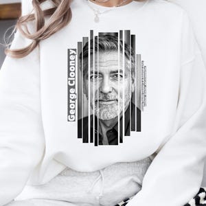 George Clooney Shirt - Movie Lover Tee, Actor Fan Shirt, George Clooney Fan Gift, Casual Actor T-shirt, Movie Buff Apparel