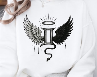 Gemini Zodiac Shirt Unisex Astrology Tee – Horoscope Zodiac T-Shirt, Gemini Sign Style Top