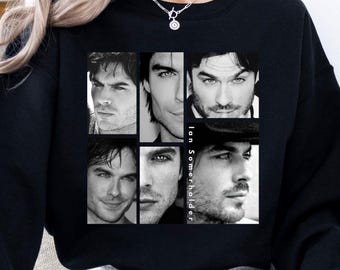 Ian Somerhalder Shirt - Fan Tee for Actors & Movie Lovers, Cool Celebrity Graphic T-Shirt,Ian Somerhalder Fan Shirt