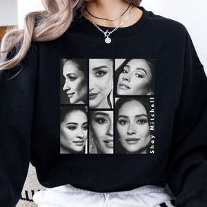 Shay Mitchell Shirt Unisex Fan T-Shirt - Schauspielerin Geschenk T-Shirt für Filmliebhaber, Shay Mitchell Fan Bekleidung