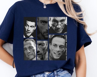 Camiseta de fan de Jean-Claude Van Damme: atuendo para fan de películas de acción