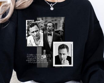 Tom Hiddleston Shirt Unisex Fan Tee – Celebrity Movie Actor Apparel for Fans, Cool Tom Hiddleston Clothes