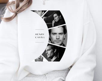 Henry Cavill Shirt Unisex Fan Tee - Movie Lover & Actor Fan Gift, Casual Henry Cavill Fan Shirt for Men and Women