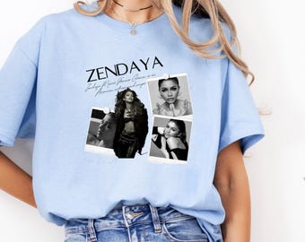 Zendaya-fanshirt: uniseks T-shirt actrice, cadeau filmliefhebber