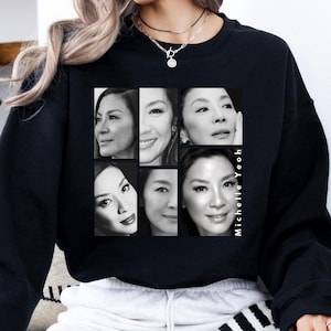 Michelle Yeoh Shirt Unisex Fan Tee for Movie Lovers, Actress Gift Top, Michelle Yeoh Fan T-Shirt Fashion Apparel