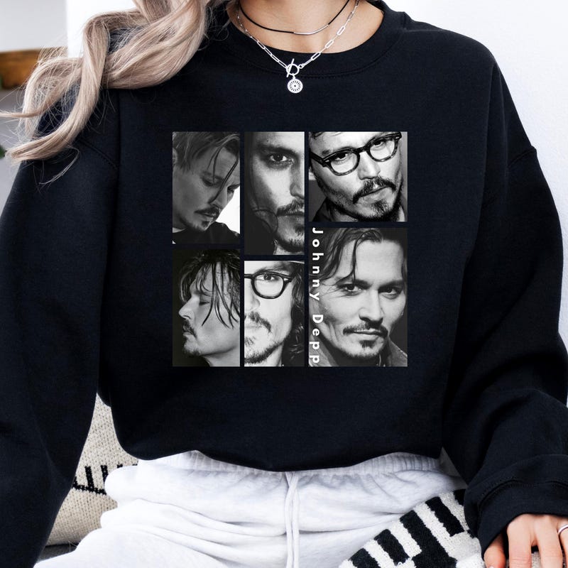 Johnny Depp T Shirt - Etsy