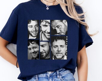 Russell Crowe Shirt: Movie Lover Gift, Casual Celebrity Tee