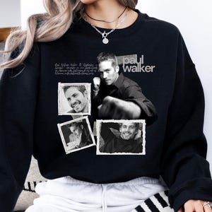 Paul Walker Tribute Shirt: Movie Actor Fan Shirt