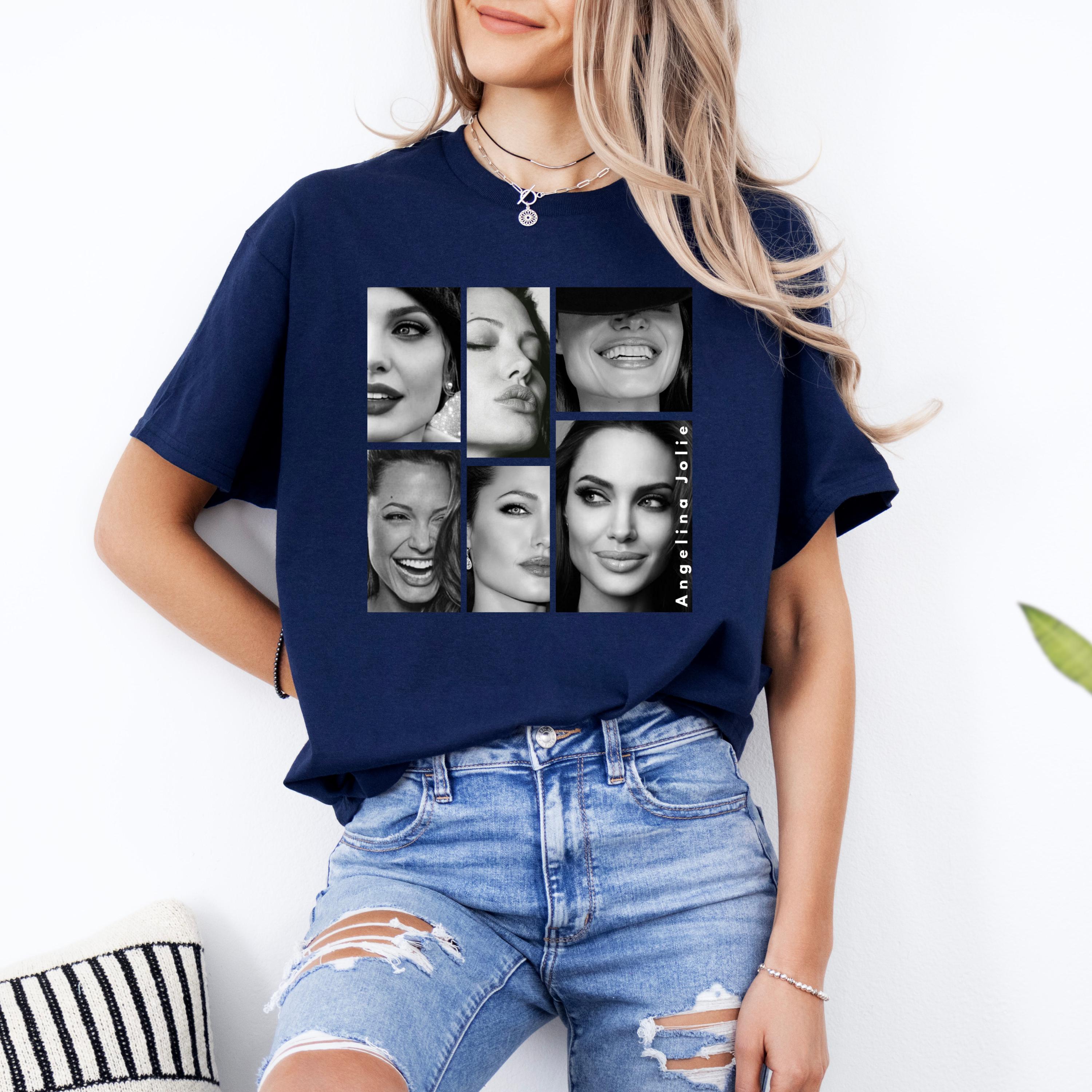 Angelina Jolie Shirt - Etsy
