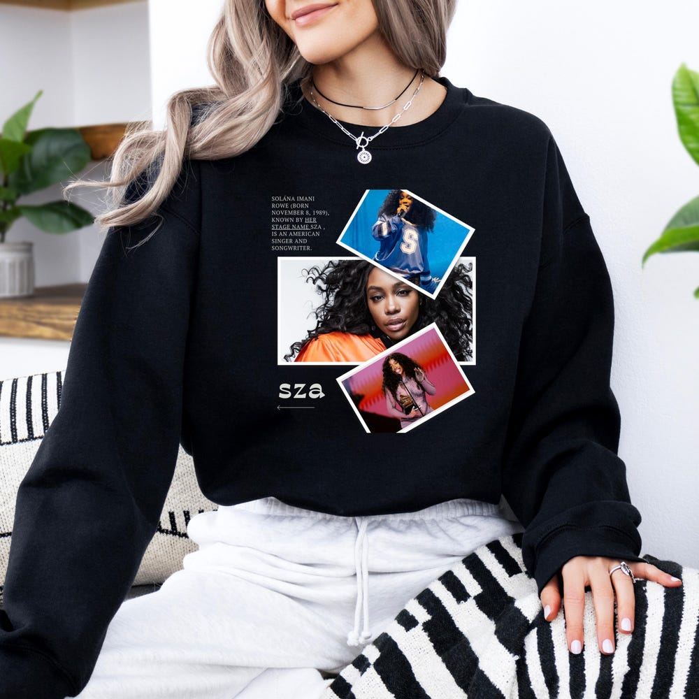 Sza,Sza Shirt, Custom Shirt, Music Shirt, Concert Shirt, Sza Tee,Singer Shirt,Sza Fan Shirt,Singer Style Shirt,Sza Shirt Design