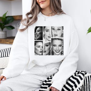 Amber Heard Shirt Unisex Fan Tee – Funny Actress Gift T-Shirt for Movie Lovers & Amber Heard Fans