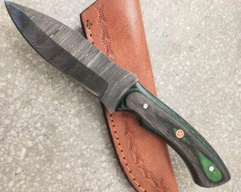 Damascus Steel Huntin Knife