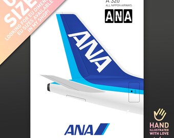 ANA航空ポスター - 全日本空輸 - Etsy 日本