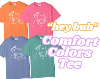 Hey Bub Walrus T-Shirt | Comfort Colors Tee
