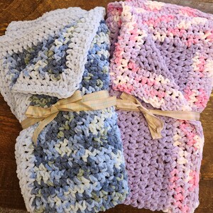 Crocheted Baby Blankets