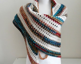 PDF Myrtle Beach Shawl Crochet Pattern