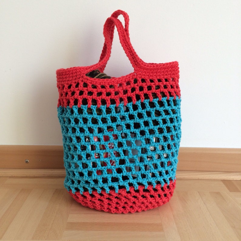 PDF Small Jemma's Market Bag N Mesh Tote Crochet Pattern - Etsy