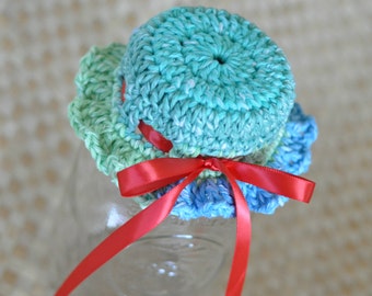 PDF Mason Jar Bonnet Crochet Pattern
