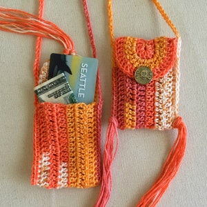 PDF Kidogo Bag Necklace Crochet Pattern image 2