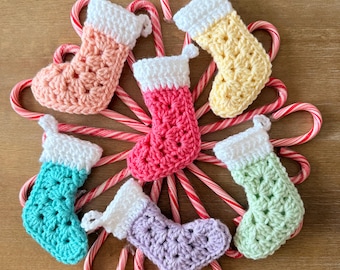 PDF Granny Rocco Mini Stocking Crochet Pattern