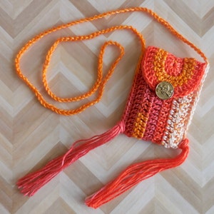 PDF Kidogo Bag Necklace Crochet Pattern image 4