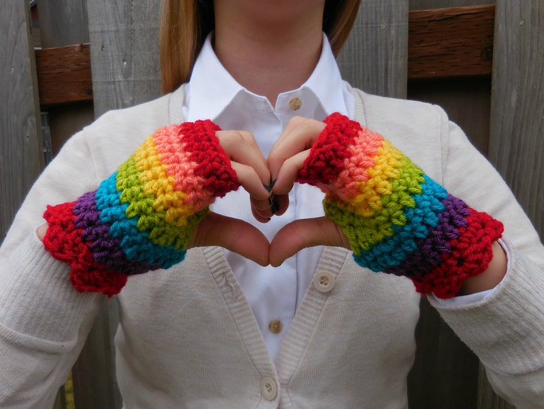 PDF Fingerless Gaming Gloves Crochet Pattern Etsy