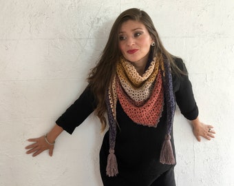 PDF Nyx Shawl Crochet Pattern