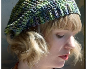 PDF Ana's Super Slouchy Beanie Cap Crochet Pattern