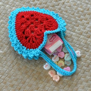 PDF Granny Heart Superstar Hanging Hearts Valentine Crochet Pattern