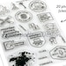 Evidence Label Rubber Stamp, Police Stamp, Top Secret Stamp, Mixed ...
