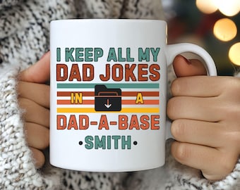 Dad Jokes Mug, Father's Day Gift, Funny Daddy Mug