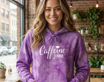 Caffeine Lover Hoodie – Coffee Pullover Sweatshirt