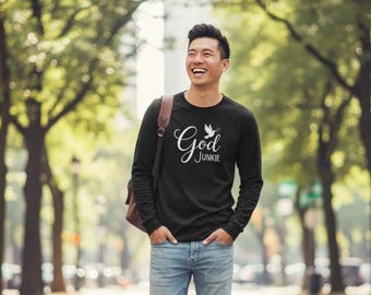 Unisex, Faith Long Sleeve crewneck