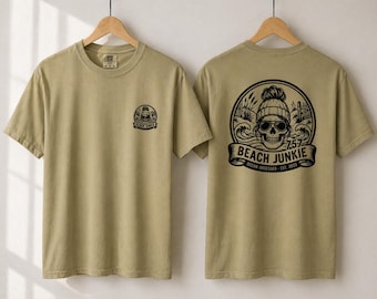 The "Beach junkie" tee